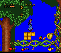 Snow White in Happily Ever After (USA) In game screenshot
